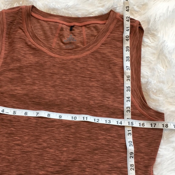 Prana Orange Vertex Body Con Midi Dress - Picture 10 of 16